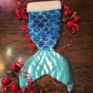 🎄Mermaid Tail Sequin Stocking🎄